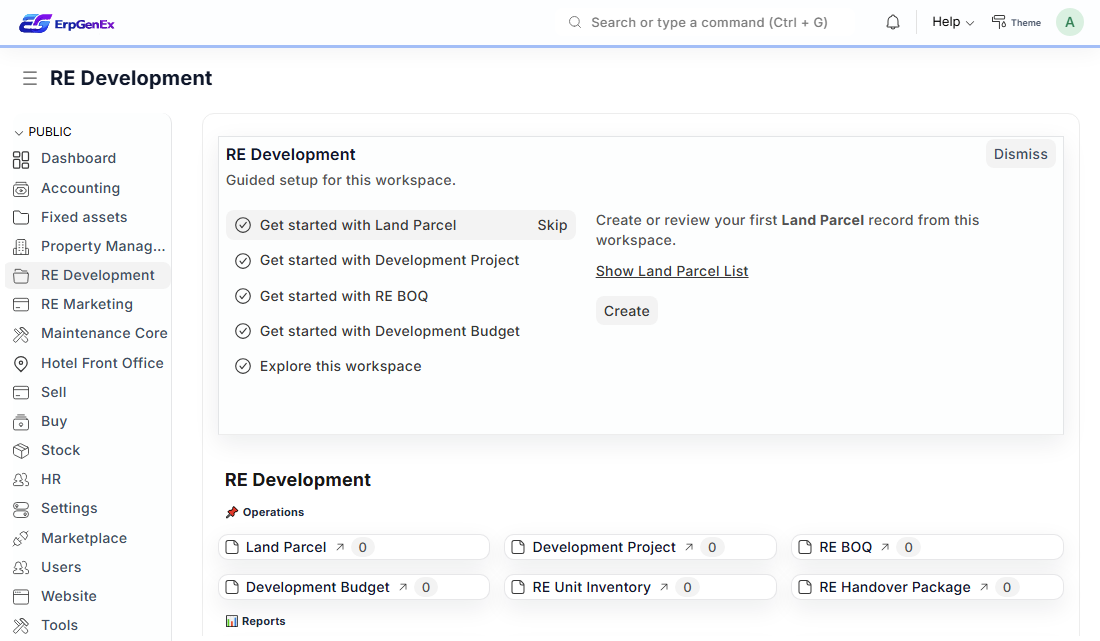 Erpgenex Realestate Dev